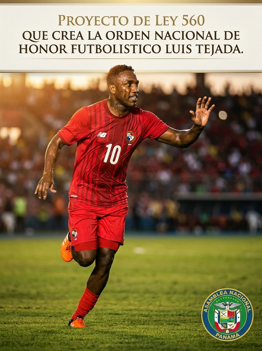 Portada de Orden Nacional de Honor Futbolístico Luis Tejada